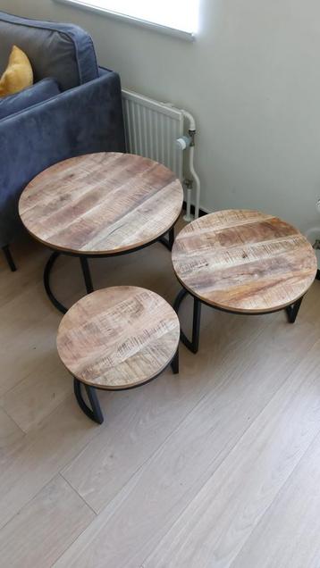 3 Salontafels - Set - Zo Goed Als Nieuw beschikbaar voor biedingen