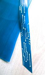 vinyl stof blauw paars corset harness halsband armband cyber, Overige materialen, Overige kleuren, Verzenden, Nieuw