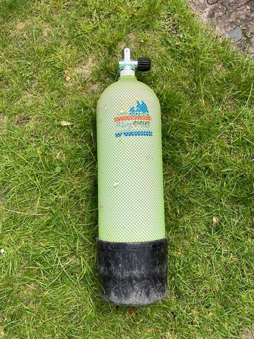 Duikfles 10 liter, watersport, duiksport, Watersport en Boten, Duiken, Gebruikt, Duikfles, Ophalen