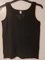 Topje/hemd maat XL zwart, Kleding | Dames, Zwart, Maat 46/48 (XL) of groter, Ophalen of Verzenden, Zonder mouw