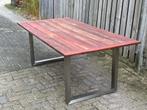 hardhouten walaba tuintafel, Tuin en Terras, Tuintafels, Rvs, Rechthoekig, Zo goed als nieuw, Ophalen