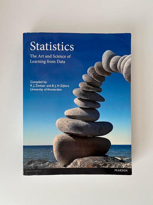 Statistics - The Art and Science of Learning from Data, Boeken, Studieboeken en Cursussen, Zo goed als nieuw, WO, Beta, Verzenden