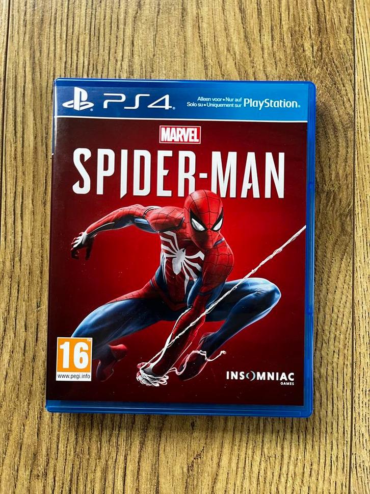 Spiderman PS4 Game, Spelcomputers en Games, Spelcomputers | Sony PlayStation 4, Zo goed als nieuw, Original, Zonder controller