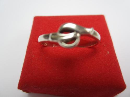 Mooie zilveren 925 damesring ., Sieraden, Tassen en Uiterlijk, Ringen, Zo goed als nieuw, Dame, Kleiner dan 17, Zilver, Zilver