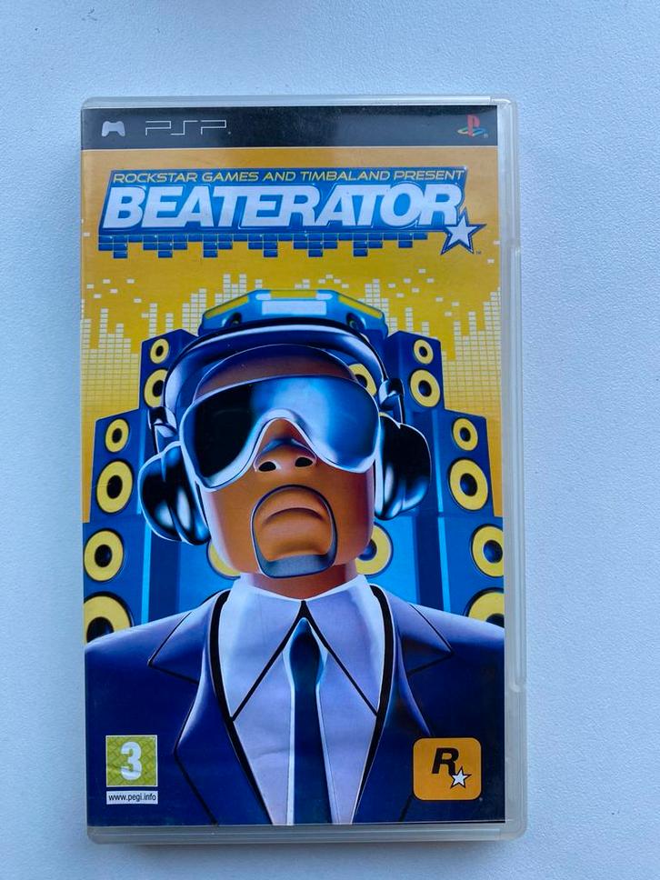 Beaterator - PSP - Muziek Game, Spelcomputers en Games, Games | Sony PlayStation Portable, Gebruikt, Muziek, 1 speler, Vanaf 3 jaar