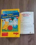 Mijn eerste spellen HABA voor 2+ Teddy's kleuren en vormen., Ophalen of Verzenden, Zo goed als nieuw, HABA