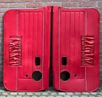 2 st, deurpanelen. Volvo 142 rood m.kaartenvak + speakergat., Ophalen, Gebruikt, Volvo