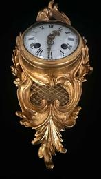 Bijzonder mooi Frans cartel klokje met slagwerk. €675,-, Ophalen of Verzenden