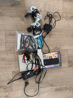 PS2 Slim + 2 Controllers + Eye Toy, Spelcomputers en Games, Ophalen, Gebruikt, Met 2 controllers, Met geheugenkaart