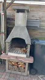 Houtskoolbarbecue Beton 190cm hoog 67cm breed, Ophalen, Gebruikt