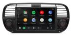 Navigatie fiat 500 2012 carkit android 13 usb carplay 64gb, Auto diversen, Nieuw, Ophalen of Verzenden