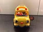 Retro Vintage Fisher Price Little PeopleSchoolbus, Ophalen, Gebruikt, Speelset, Met geluid