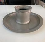 Tinnen inktpot Meeuws & zoon Den Haag Meer info 0646396866, Antiek en Kunst, Antiek | Tin, Ophalen of Verzenden