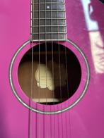 Roze Greg Bennett P2T Parlor Acoustic Guitar, .........................., Ophalen of Verzenden, Zo goed als nieuw, ................................