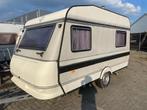 Hobby Classic 420 1992; 2xtreinzit jonge voortent, Caravans en Kamperen, Overige typen, Hobby, Bedrijf, Treinzit