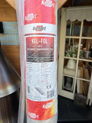 Waterdichte dampremmende folie, grote rol Kelfort, 96m2 !!!! beschikbaar voor biedingen
