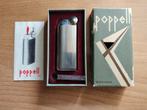 Vintage aansteker Poppell in goede staat, Verzamelen, Rookartikelen, Aanstekers en Luciferdoosjes, Ophalen of Verzenden, Zo goed als nieuw