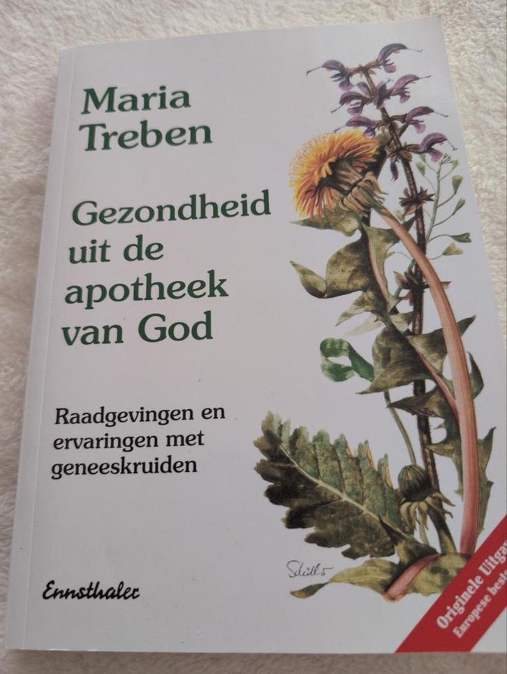 Gezondheid uit de apotheek van God - Maria Treben, Boeken, Gezondheid, Dieet en Voeding, Gelezen, Kruiden en Alternatief, Ophalen of Verzenden