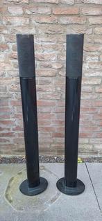 Harman Kardon speakers op zuil, Ophalen, 120 watt of meer, Front, Rear of Stereo speakers, Overige merken