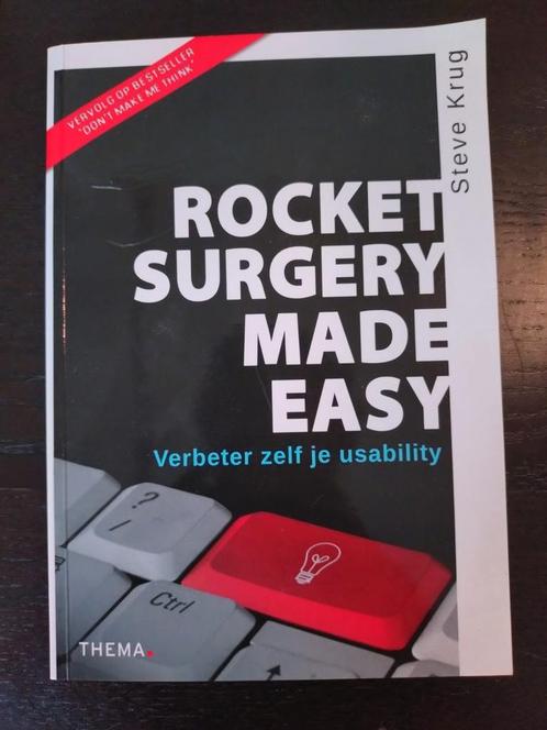 Steve Krug - Rocket surgery made easy, Boeken, Economie, Management en Marketing, Zo goed als nieuw, Management, Ophalen of Verzenden