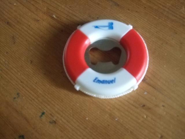 Grolsch opener i.v.v. boei Emanuel, Verzamelen, Biermerken, Nieuw, Flesopener, Grolsch, Ophalen of Verzenden