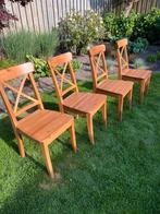 Vier prima keukenstoelen, Huis en Inrichting, Stoelen, Ophalen of Verzenden, Zo goed als nieuw