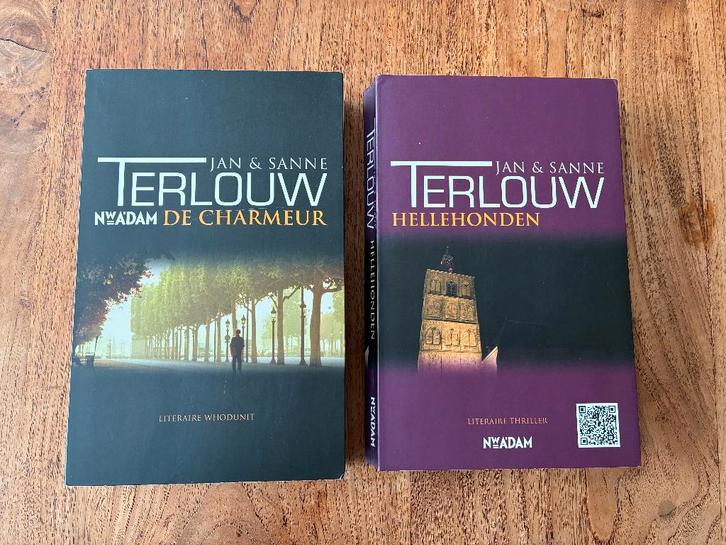 Sanne en Jan Terlouw - 2x Reders en Reders, 4,- per stuk, Boeken, Thrillers, Zo goed als nieuw, Nederland, Ophalen of Verzenden