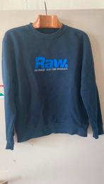 Sweater Raw maat M blauw, Ophalen of Verzenden, Zo goed als nieuw