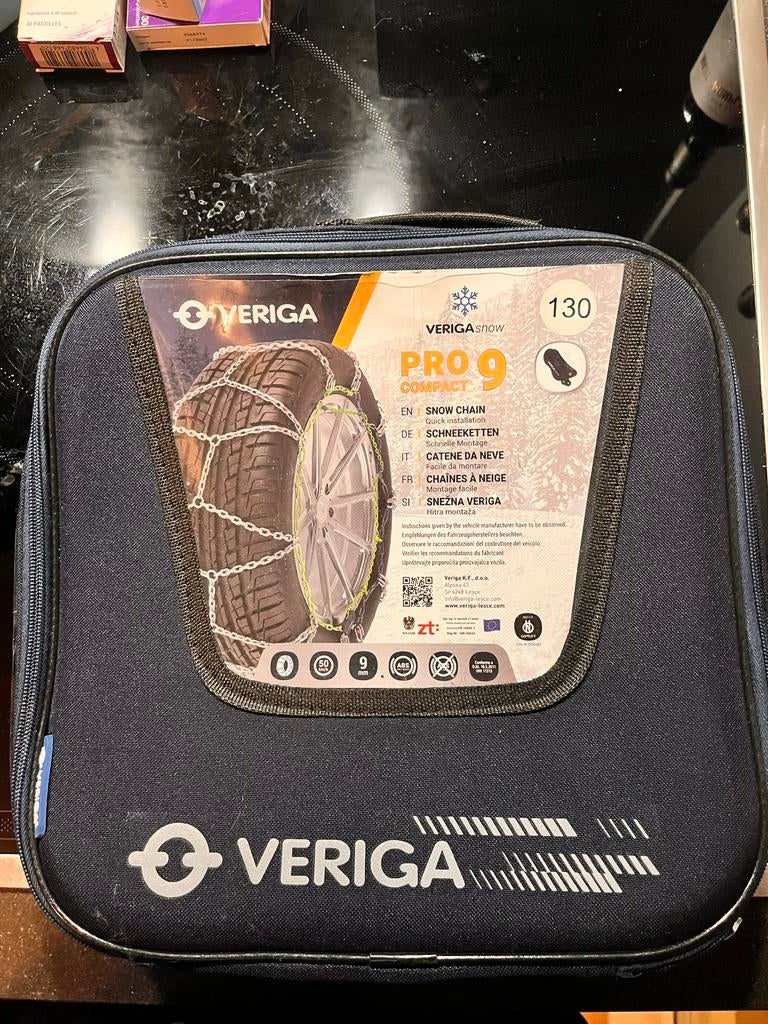 Nieuwe Veriga Pro 9 Compact 130 Sneeuwkettingen, Ophalen of Verzenden, Nieuw