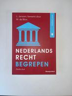 M. de Blois - Nederlands recht begrepen, Ophalen of Verzenden, Zo goed als nieuw, M. de Blois