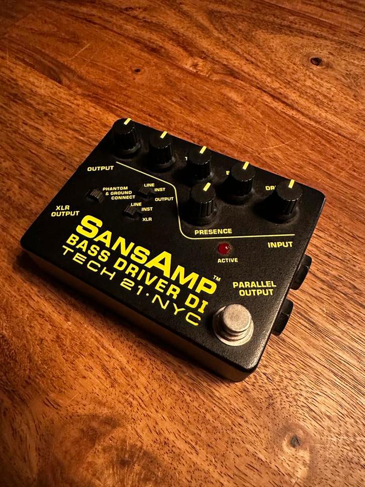 Tech 21 SansAmp Bass Driver DI, Muziek en Instrumenten, Effecten, Gebruikt, Distortion, Overdrive of Fuzz, Ophalen of Verzenden