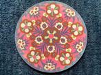 Superleuke retro vintage melamine onderzetter - Funky bloem, Ophalen of Verzenden, Gebruikt, Pot of Pan