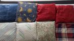 8 kussentjes 40cm vierkant zie de foto’s bank stoeldecoratie, Huis en Inrichting, Ophalen of Verzenden, Zo goed als nieuw, Overige kleuren