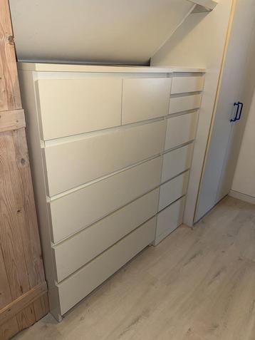 Ikea Malm ladekast met 6 lades