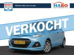 Hyundai I10 1.0 I-MOTION 5DRS ECC/CV/DAGRIJ.VERL., Euro 5, Gebruikt, Zwart, Leder en Stof