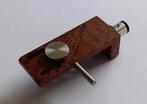Headshell universeel kersen hout met bedrading, Ophalen of Verzenden, Nieuw, Platenspeler-onderdeel, Pioneer