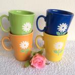 🌼4 JUST MUGS Voorjaars Mokken/ Bekers/Kopjes., Huis en Inrichting, Keuken | Servies, Keramiek, Nieuw, Ophalen of Verzenden, Overige stijlen