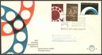 Nederland FDC E52 Met Adres, Automatisering 1962, Ophalen of Verzenden, Beschreven, Nederland