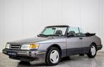 Saab 900 Turbo Cabriolet (bj 1991), Voorwielaandrijving, 4 cilinders, Cabriolet, Leder