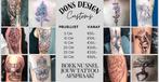 DonsDesignCustoms Zuid-Holland tattoos, Ophalen of Verzenden