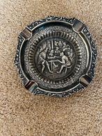 Zilveren asbak met tafereel, Antiek en Kunst, Antiek | Goud en Zilver, Ophalen of Verzenden, Zilver