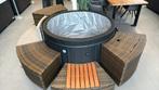 NetSpa Ice 5 KW met meubel surround jacuzzi en ijsbad in één, Tuin en Terras, Bubbelbaden en Hottubs, Ophalen, Nieuw, Inbouw, Vast