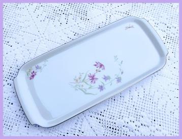 Brocante cakeschaal schaal high tea servies beschikbaar voor biedingen