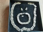 Zilveren sieradenset, Sieraden, Tassen en Uiterlijk, Kettingen, Ophalen of Verzenden, Zo goed als nieuw, Zilver, Zilver