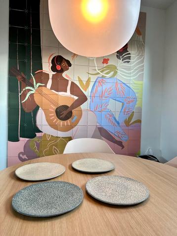 HKliving Gradient borden – set van 10 beschikbaar voor biedingen
