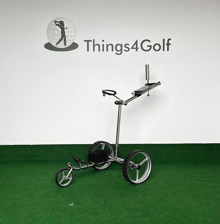 Elektrische Golftrolley Things4Golf GT4 -afstandsbediening, Sport en Fitness, Golf, Nieuw, Golfkar, Overige merken, Ophalen of Verzenden