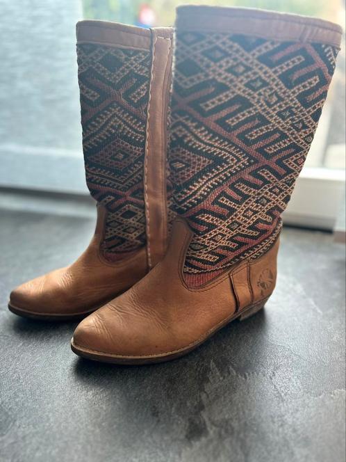 Originele Kiboots maat 39, Kleding | Dames, Schoenen, Zo goed als nieuw, Hoge laarzen, Overige kleuren, Verzenden