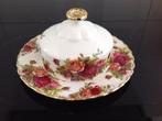 Royal albert old country roses botervloot, Ophalen, Overige typen, Zo goed als nieuw, Overige stijlen