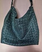 Gerry Weber, leer, blauw, Sieraden, Tassen en Uiterlijk, Tassen | Damestassen, Ophalen of Verzenden, Gebruikt, Blauw, Handtas