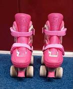Rolschaatsen roze/wit maat 31-34 Street Rider, Ophalen, Verstelbaar, Gebruikt, Kinderen